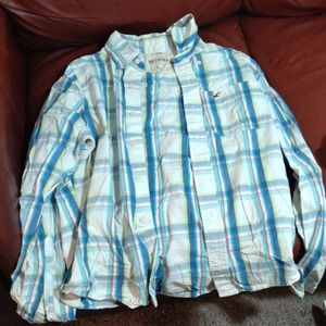 Hollister button up dress shirt